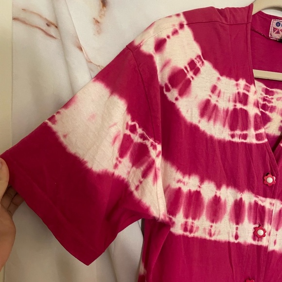 Vintage Tie Dye Loungewear Jumpsuit - Picture 3 of 6